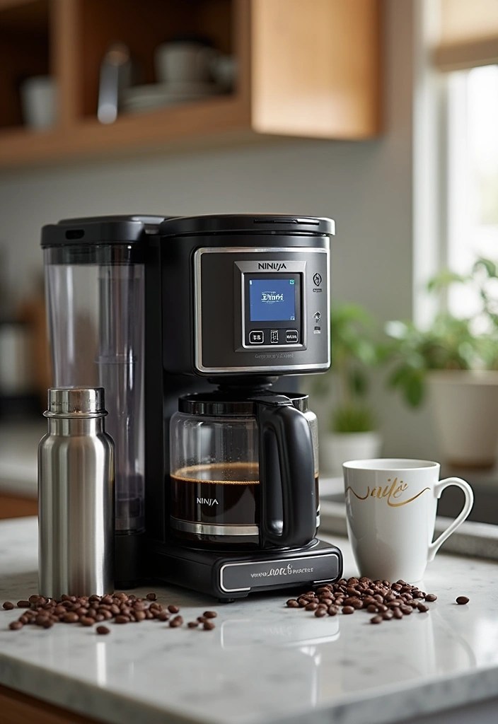 14 Trendy Coffee Makers That Will Elevate Your Kitchen Decor (Ninja is #1!) - 1. Ninja Programmable XL 14-Cup Coffee Maker PRO