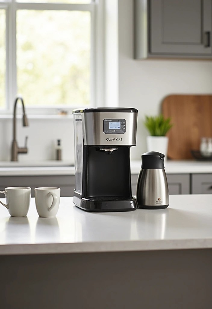 14 Trendy Coffee Makers That Will Elevate Your Kitchen Decor (Ninja is #1!) - 4. Cuisinart DCC-3200P1 Perfectemp Coffee Maker