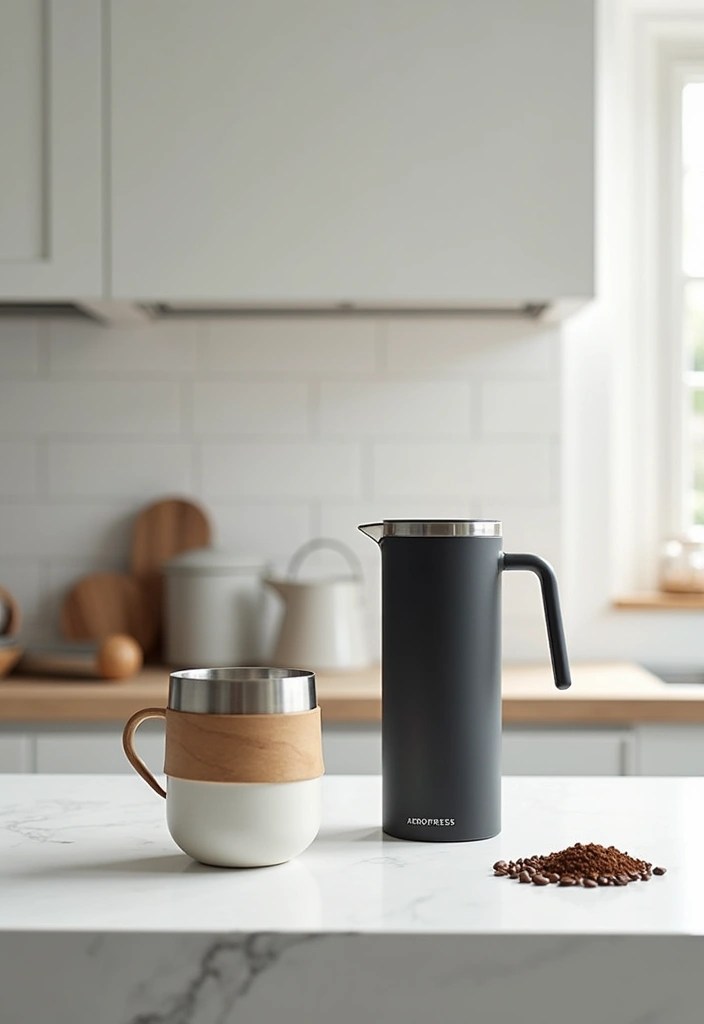 14 Trendy Coffee Makers That Will Elevate Your Kitchen Decor (Ninja is #1!) - 7. AeroPress Coffee Maker