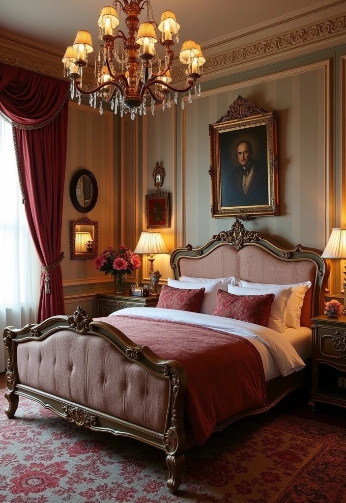 18 Modern Bedroom Designs That'll Make Your Friends Jealous (Check Out #11!) - 10. Vintage Glam