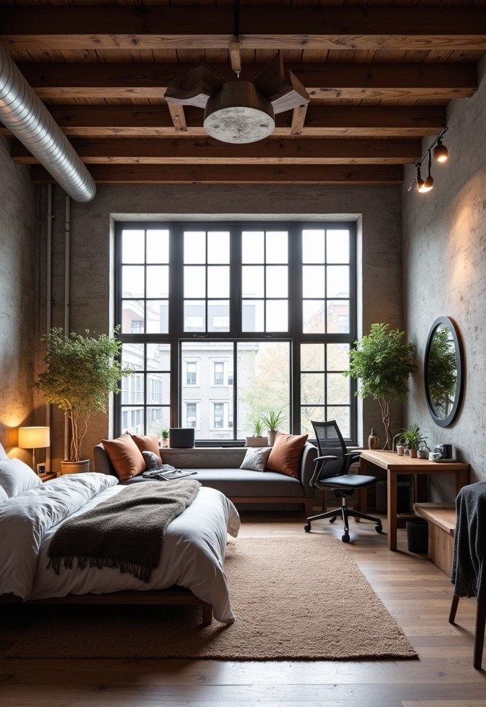 18 Modern Bedroom Designs That'll Make Your Friends Jealous (Check Out #11!) - 16. Urban Loft