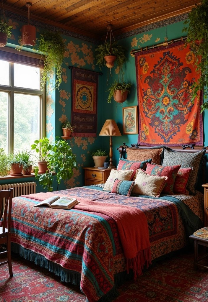 18 Modern Bedroom Designs That'll Make Your Friends Jealous (Check Out #11!) - 3. Bohemian Bliss