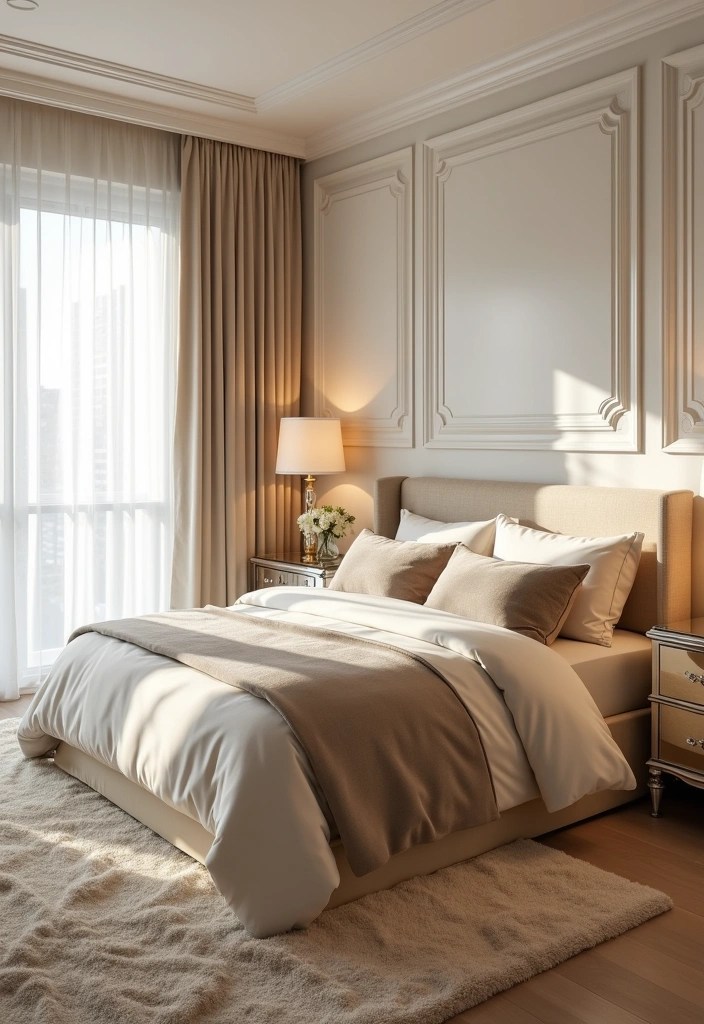 18 Modern Bedroom Designs That'll Make Your Friends Jealous (Check Out #11!) - 5. Luxurious Neutrals