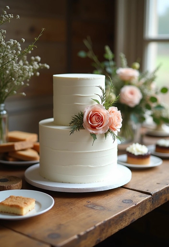 21 Budget Wedding Tips That Will Save You a Fortune (Tip #13 Is Genius!) - 11. Choose a Simple Cake
