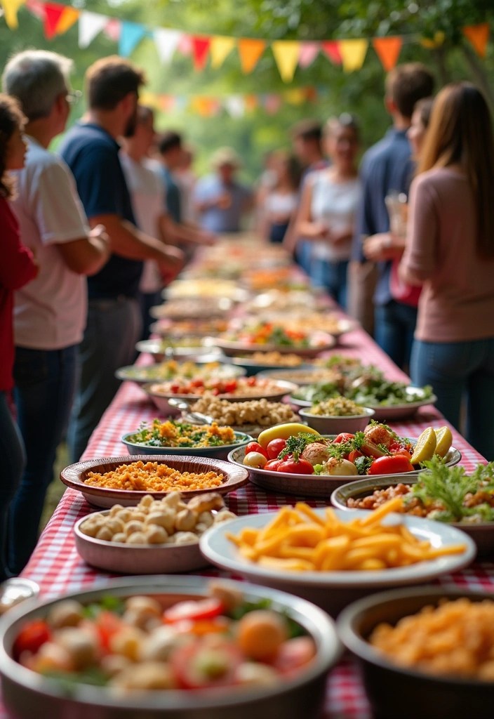 21 Budget Wedding Tips That Will Save You a Fortune (Tip #13 Is Genius!) - 13. Have a Potluck Reception