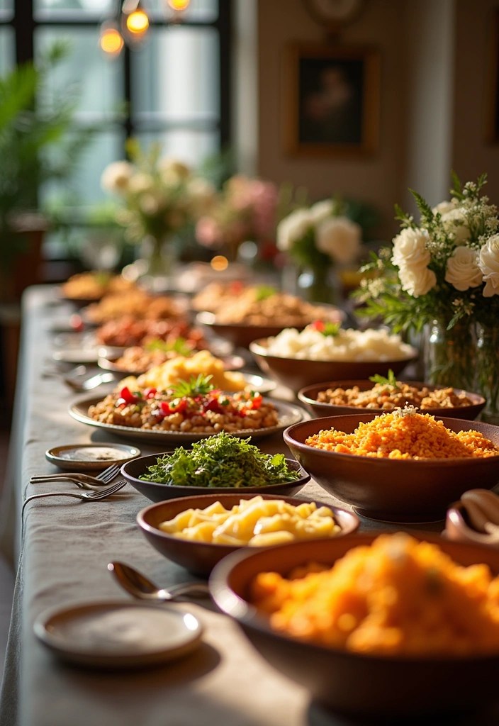 21 Budget Wedding Tips That Will Save You a Fortune (Tip #13 Is Genius!) - 9. Opt for a Buffet or Family-Style Meal