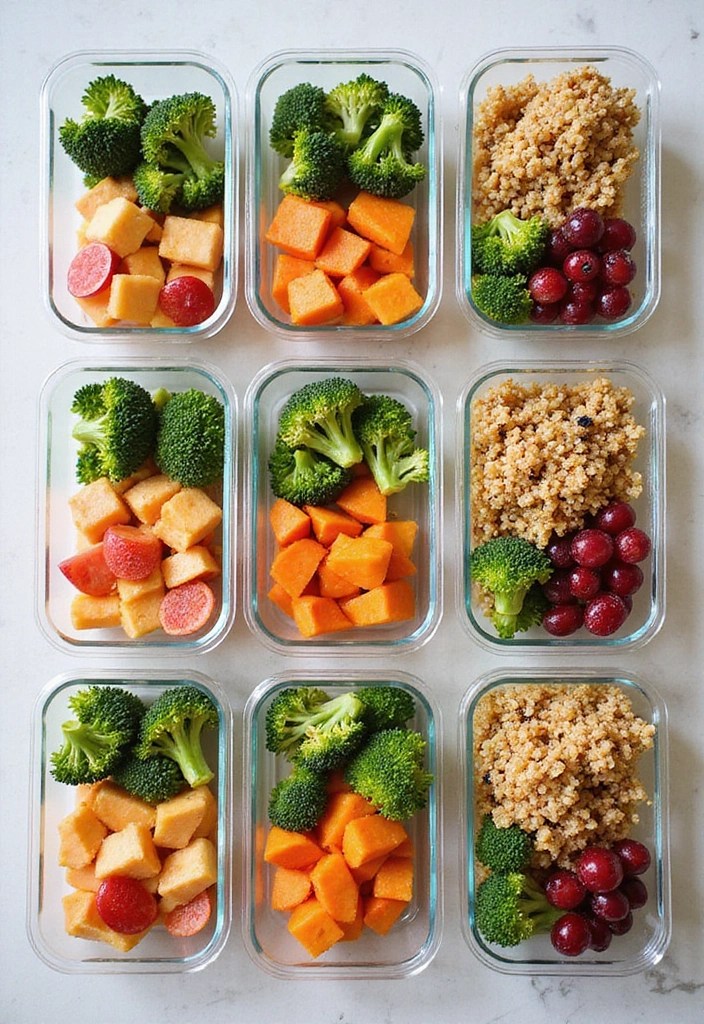 10 Meal Prep Essentials That Make Healthy Eating a Breeze (Especially #4!) - 6. Multi-compartment Meal Prep Containers