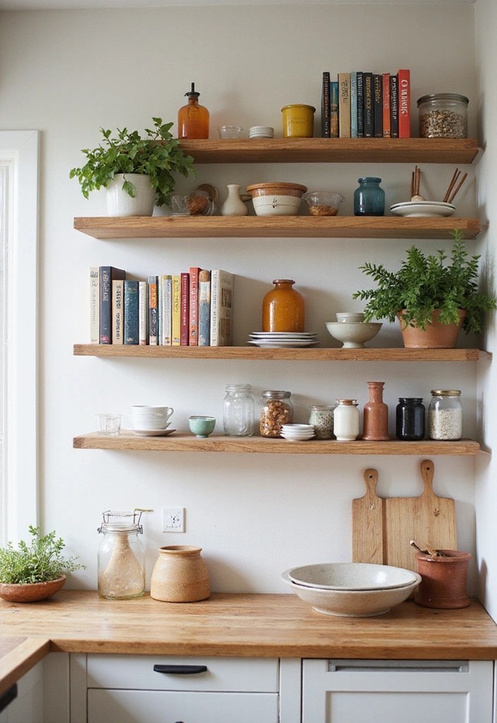 15 Genius Kitchen Storage Ideas That'll Make You Say 'Why Didn't I Think of That?!' - 13. Floating Shelves
