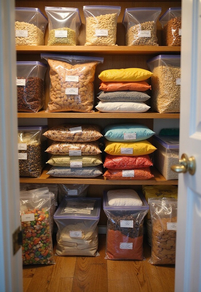 15 Genius Kitchen Storage Ideas That'll Make You Say 'Why Didn't I Think of That?!' - 15. Use Clear Storage Bags