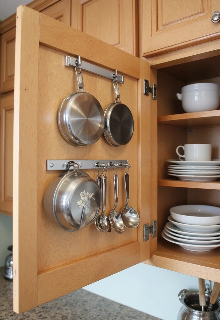 15 Genius Kitchen Storage Ideas That'll Make You Say 'Why Didn't I Think of That?!' - 4. Utilize Cabinet Doors