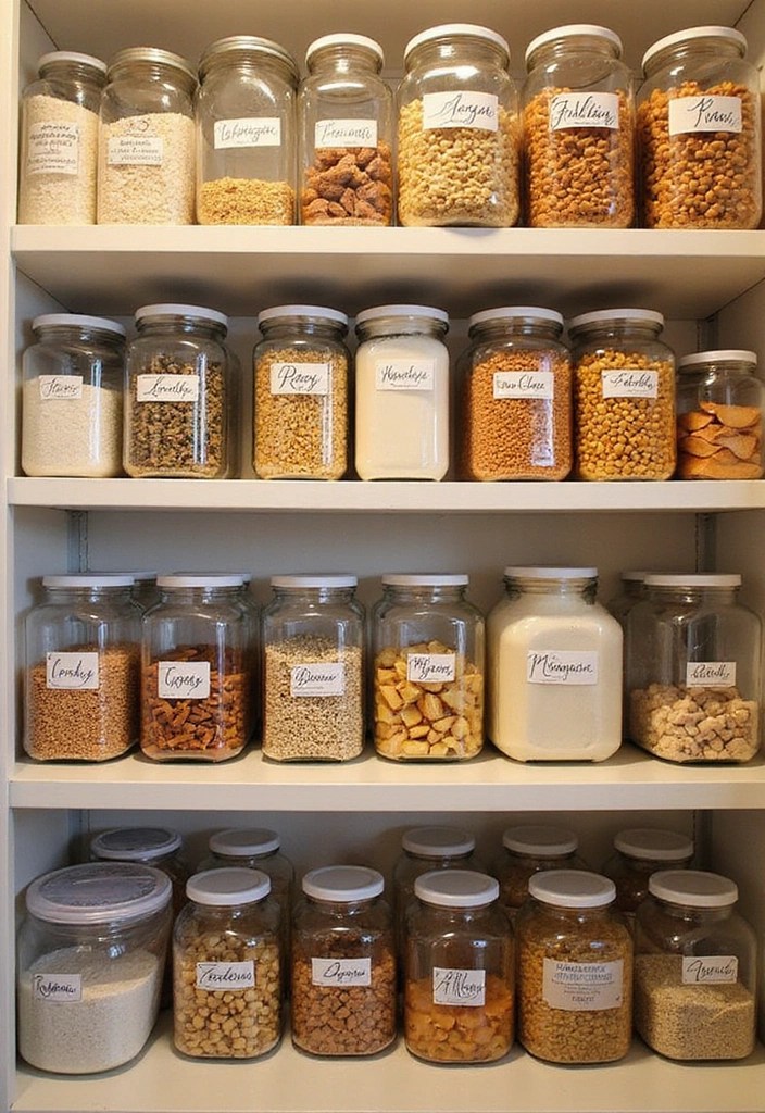 15 Genius Kitchen Storage Ideas That'll Make You Say 'Why Didn't I Think of That?!' - 6. Clear Container System