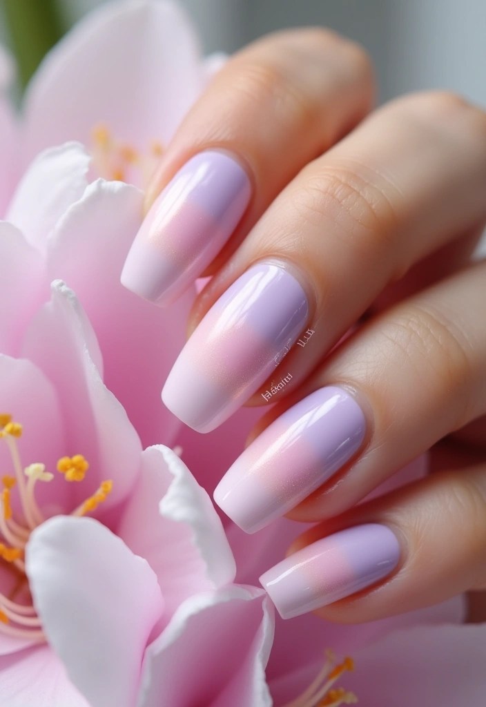 16 Spring Nail Inspirations for March 2025 That Will Make You Smile! - 1. Pastel Ombre Delight