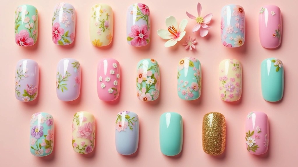 16 Spring Nail Inspirations for March 2025 That Will Make You&nbsp;Smile!