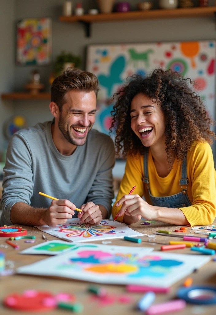 21 Budget-Friendly Date Night Ideas That Won't Break the Bank! - 11. Craft Night at Home