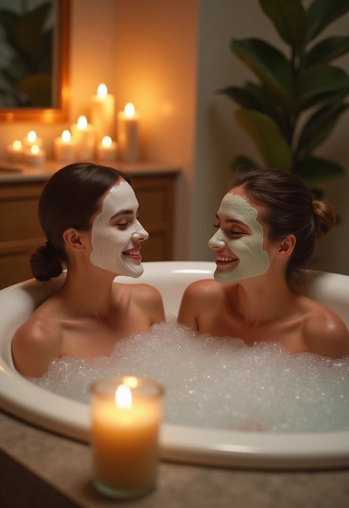 21 Budget-Friendly Date Night Ideas That Won't Break the Bank! - 14. DIY Spa Night