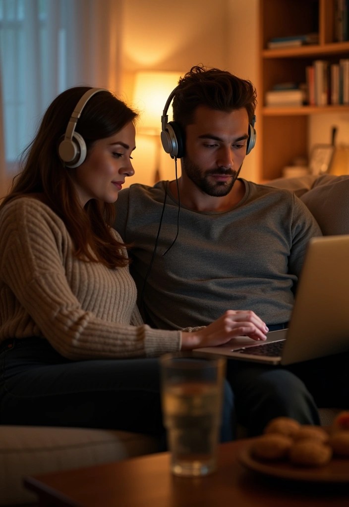 21 Budget-Friendly Date Night Ideas That Won't Break the Bank! - 17. Create a Joint Playlist