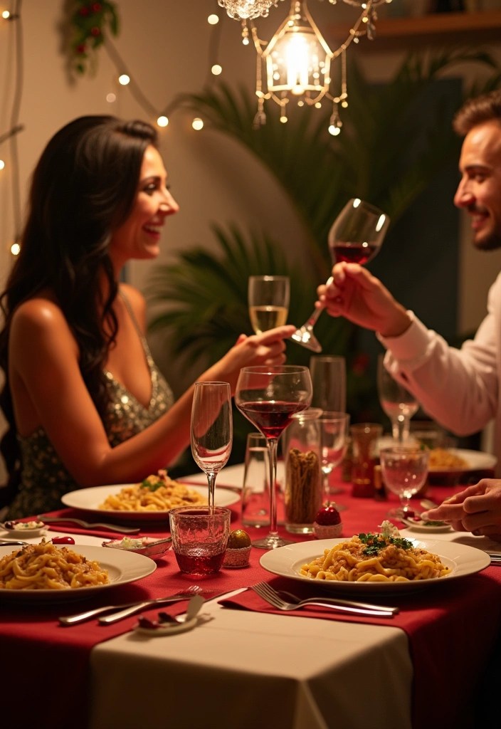 21 Budget-Friendly Date Night Ideas That Won't Break the Bank! - 19. Host a Themed Dinner Night
