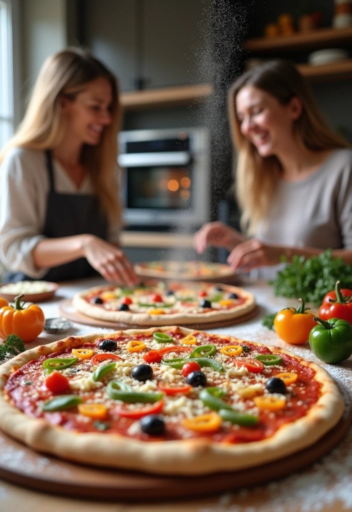 21 Budget-Friendly Date Night Ideas That Won't Break the Bank! - 2. DIY Pizza Night