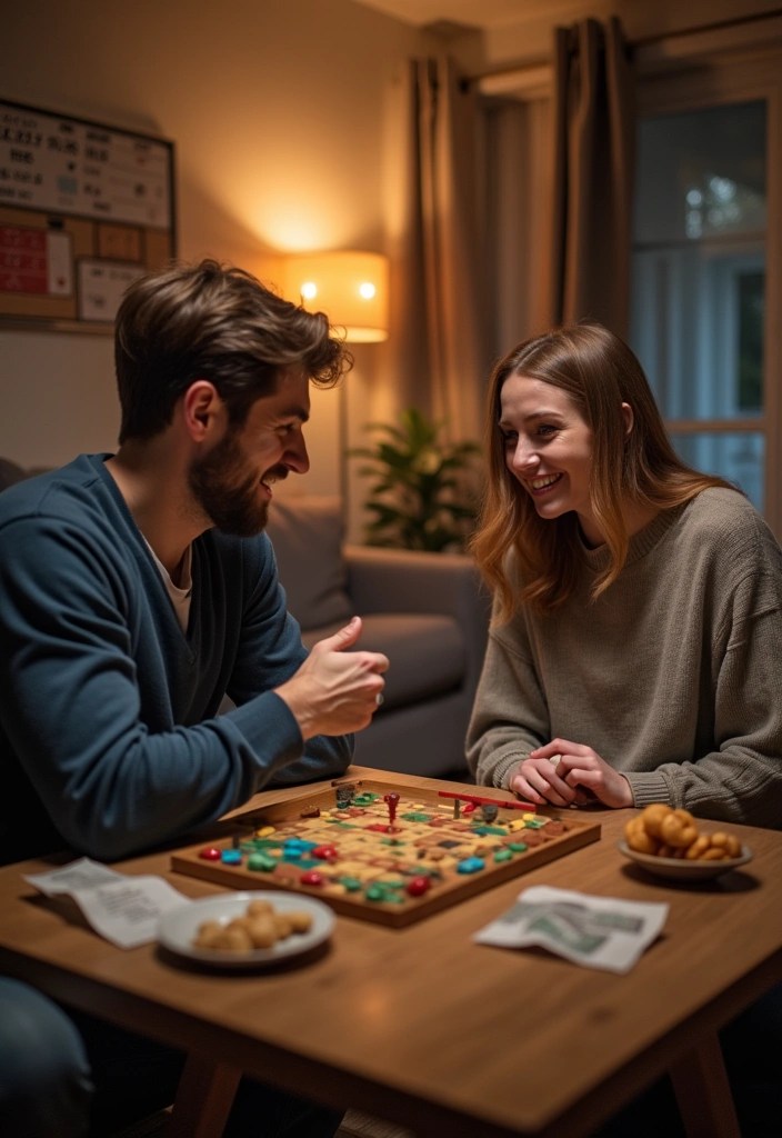 21 Budget-Friendly Date Night Ideas That Won't Break the Bank! - 6. Game Night with a Twist