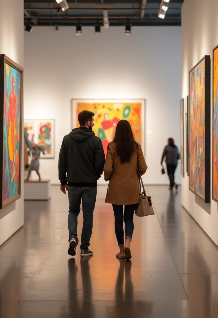 21 Budget-Friendly Date Night Ideas That Won't Break the Bank! - 9. Explore Local Art Galleries