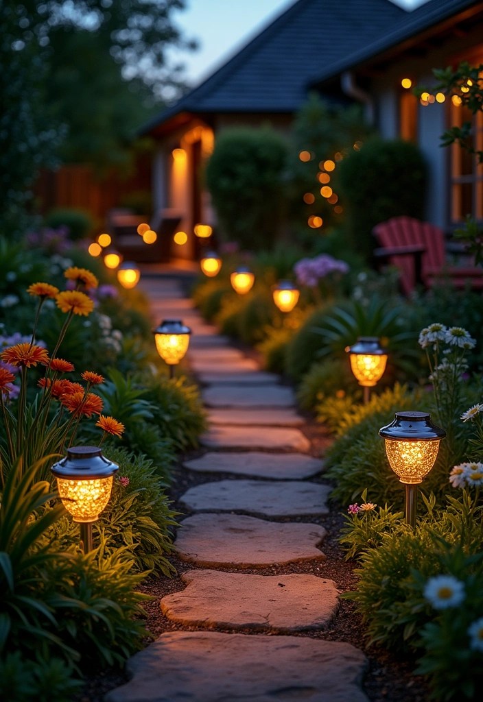 22 DIY Lighting Ideas That'll Create a Cozy Home Atmosphere! - 20. DIY Solar Garden Lights
