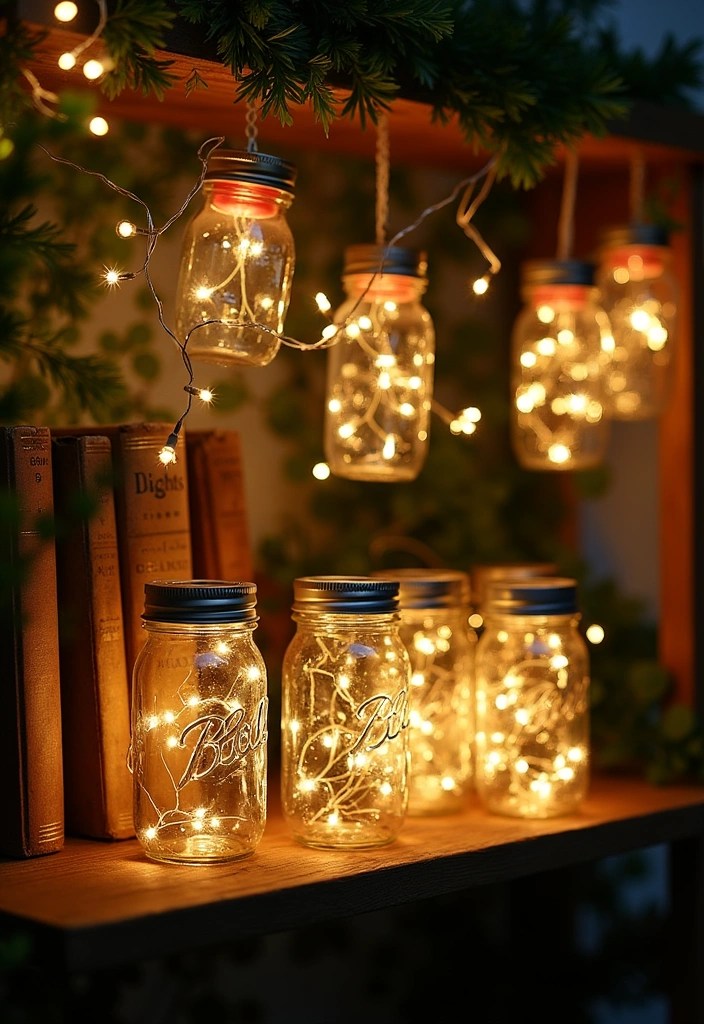 22 DIY Lighting Ideas That'll Create a Cozy Home Atmosphere! - 3. DIY Mason Jar Lights