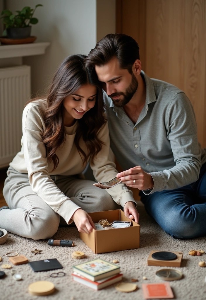 25 Cheap Date Night Ideas That Are Surprisingly Fun and Memorable! - 16. Make a Time Capsule