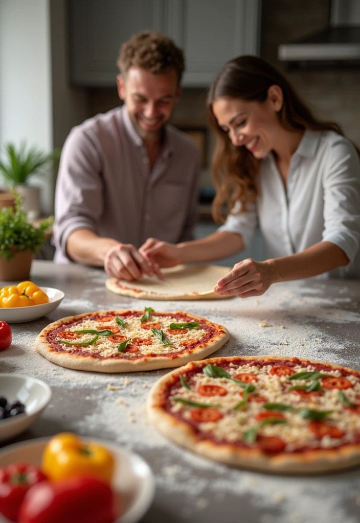 25 Cheap Date Night Ideas That Are Surprisingly Fun and Memorable! - 2. DIY Pizza Night