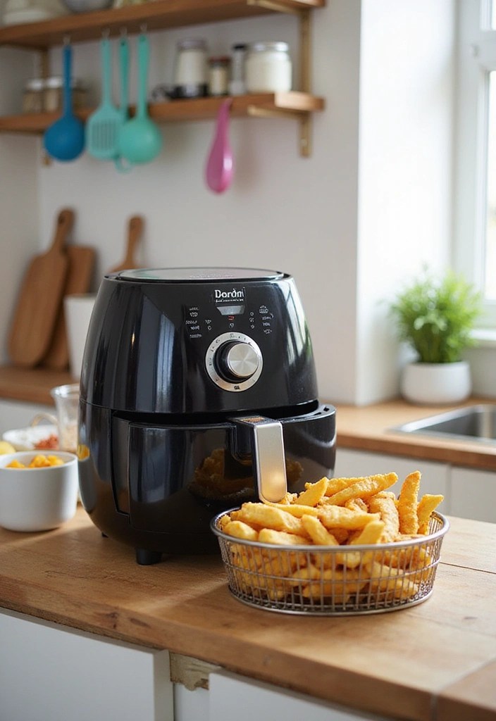 8 Affordable Kitchen Appliances That Look Expensive (You Won't Believe #2's Price!) - 3. Stylish Compact Air Fryer