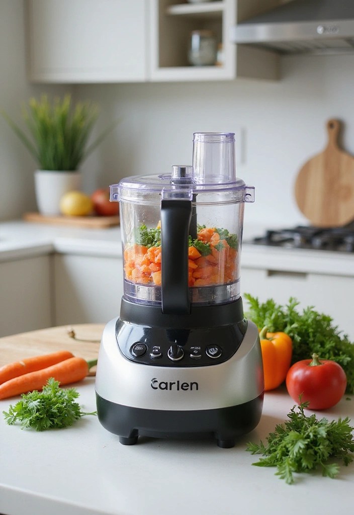 8 Affordable Kitchen Appliances That Look Expensive (You Won't Believe #2's Price!) - 7. Elegant Food Processor